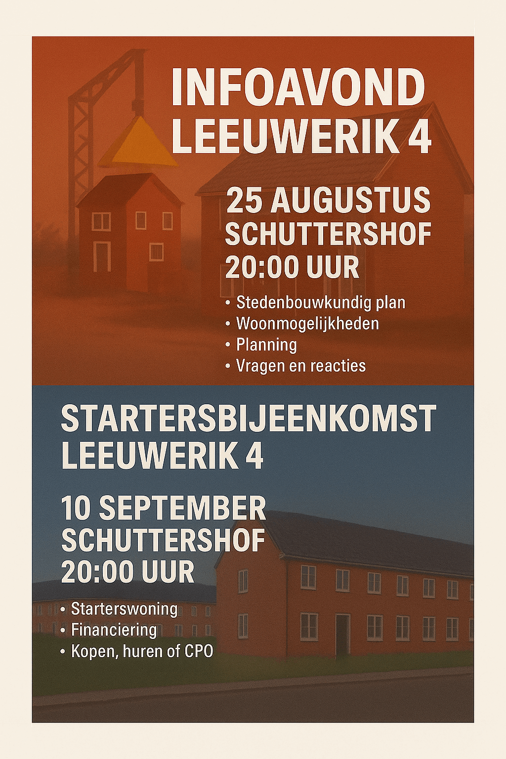 Leeuwerik 4poster voorkant