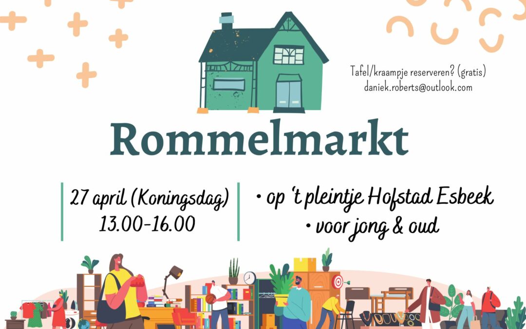 Koningsdag en rommelmarkt